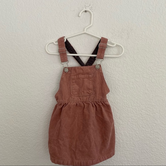 Zara Other - ZARA Kids 12-18 Months Pink Corduroy Overall